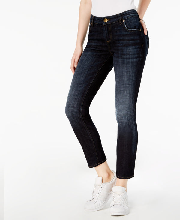 KUT from the Kloth Womens Straight-Leg Ankle Jeans