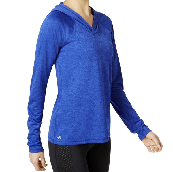 Ideology Womens Rapidry Heathered Performance Hooded Top