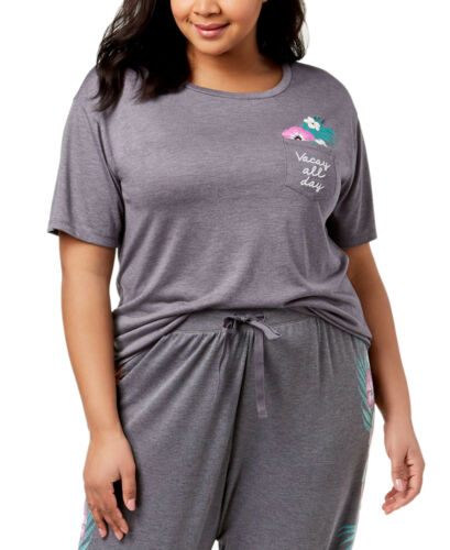 Jenni Womens Graphic Pocket Pajama T-Shirt