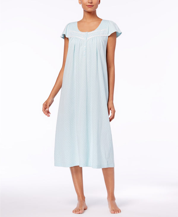 allbrand365 designer brand Womens Printed Fleece Nightgown