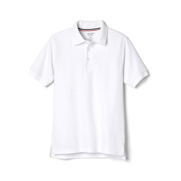 French Toast Boys Short Sleeve Pique Polo Shirt 2 Pack