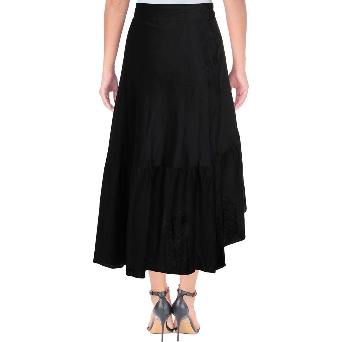 Lauren Ralph Lauren Womens Ruffled Wrap Skirt