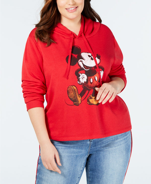 Disney Trendy Plus Size Mickey Mouse Hoodie