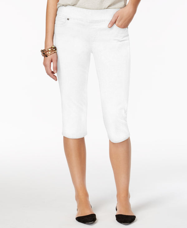 Style & Co. Womens Petite Avery Pull-on Skimmer Jeans