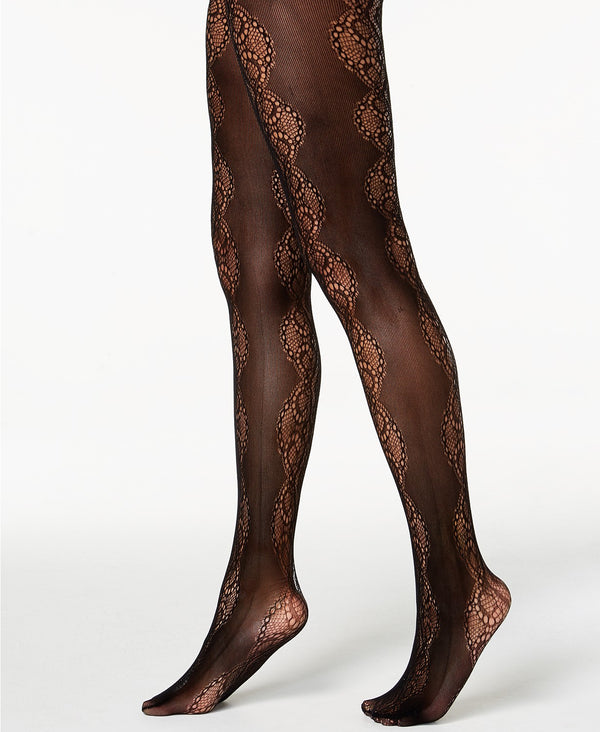 INC International Concepts Womens Lace Pattern Tights