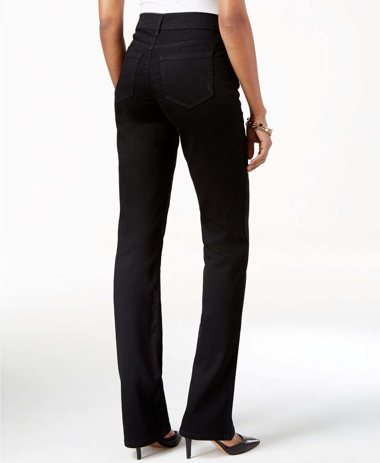 Style & Co. Womens Tummy-Control Bootcut Jeans