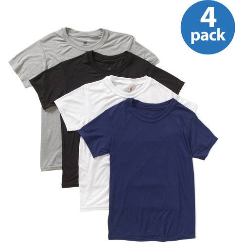Hanes Boys X-temp T-shirt 4 Pack