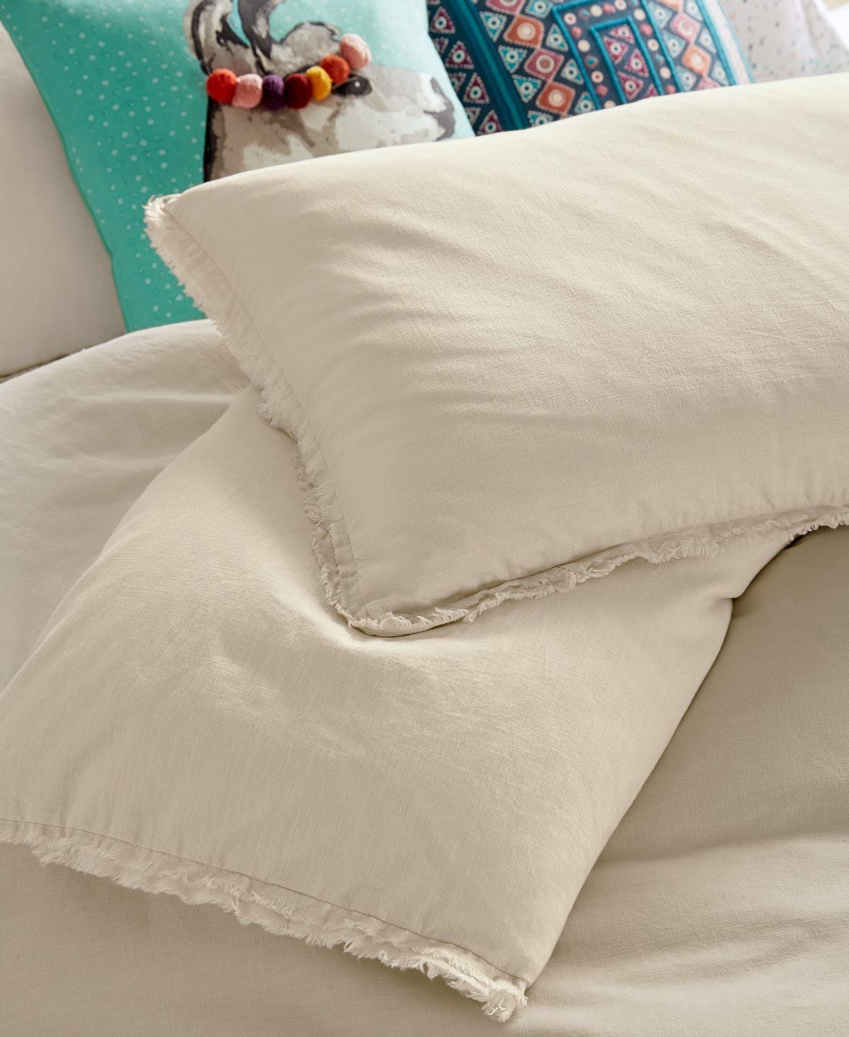 Martha Stewart Collection Reversible 3 Pieces Oatmeal Comforter Set