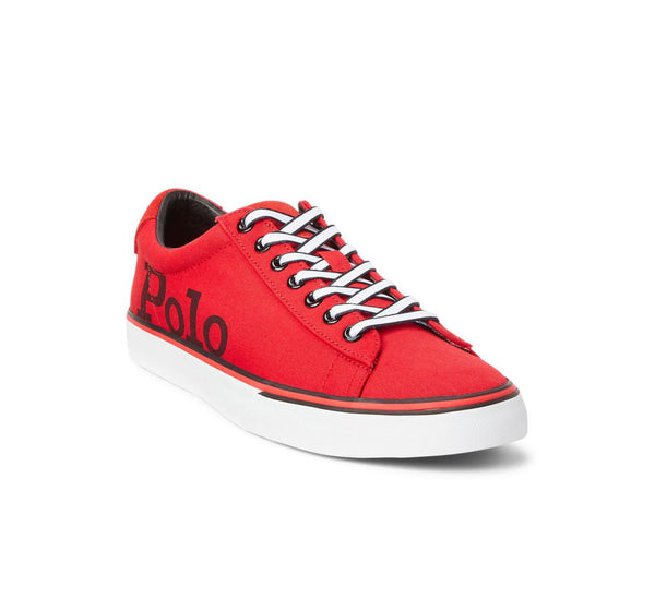 Polo Ralph Lauren Mens Sayer Logo Canvas Sneakers