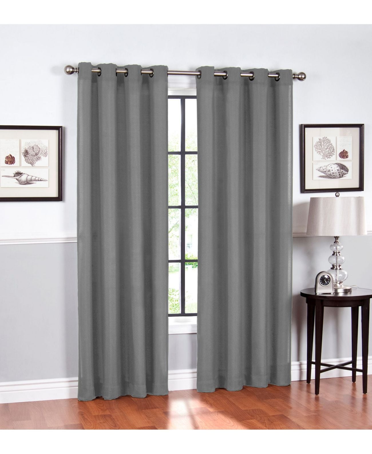 Regal Home Collections Hudson Grommet Curtain