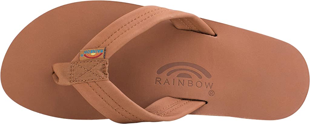 Rainbow Womens Single Premier Leather Strap Sandal