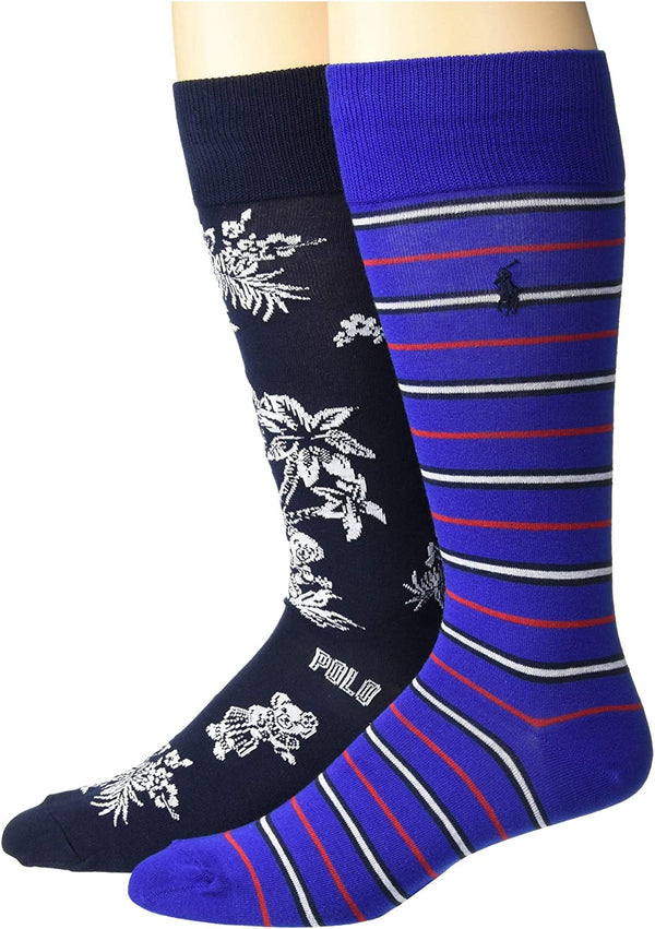 Polo Ralph Lauren Mens Bearwaiian 1 Pair Socks