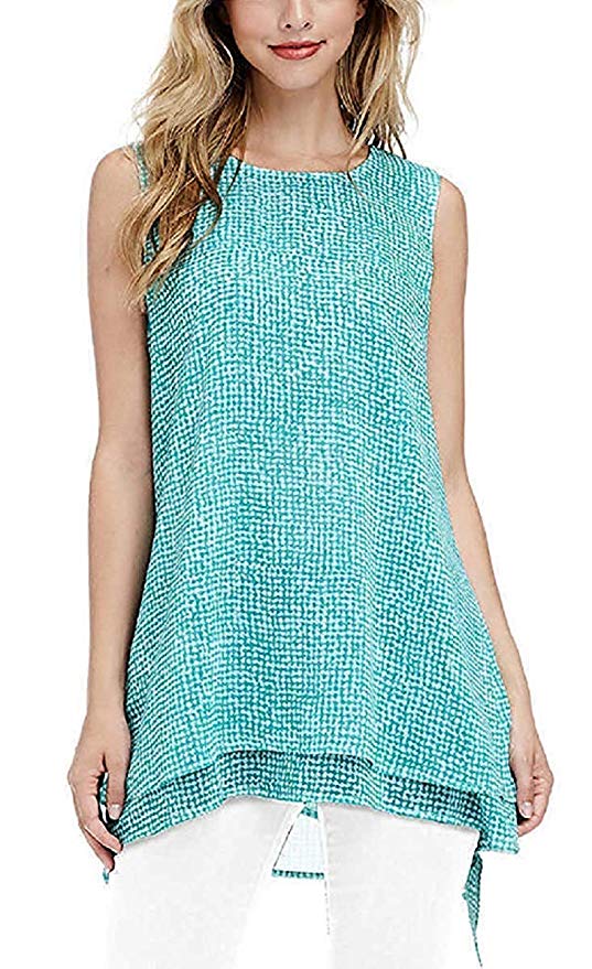 Fever Womens Double Layer Tank Top