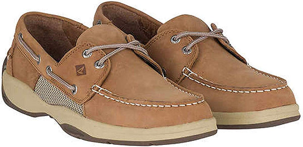 Like New Sperry Mens Intrepid 2 Eye Boat Shoes,Tan,10M