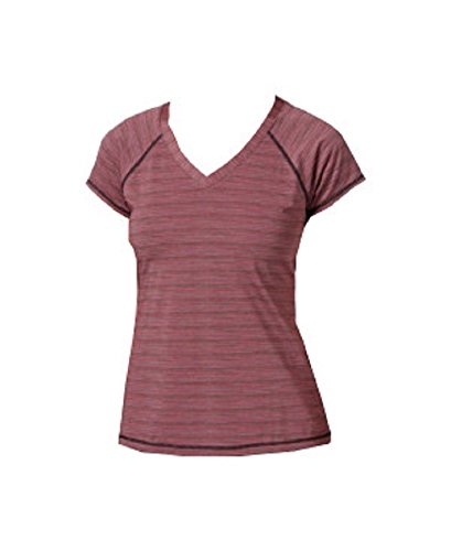 Ideology Womens Striped V-Neck Top Size Small