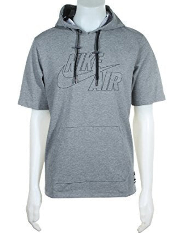 Nike Mens Logo Sweatshirt,Carbon Heather,XX-Large