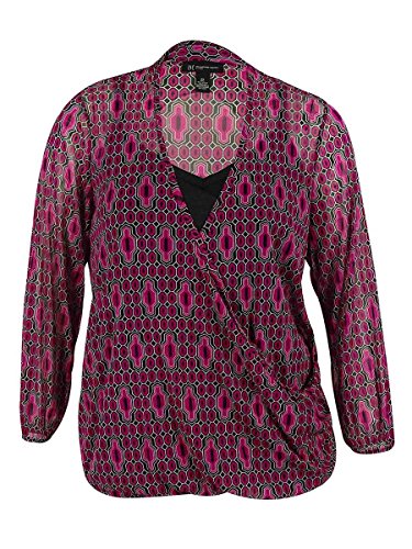 Ideology Womens Cowl Neck Pullover Top