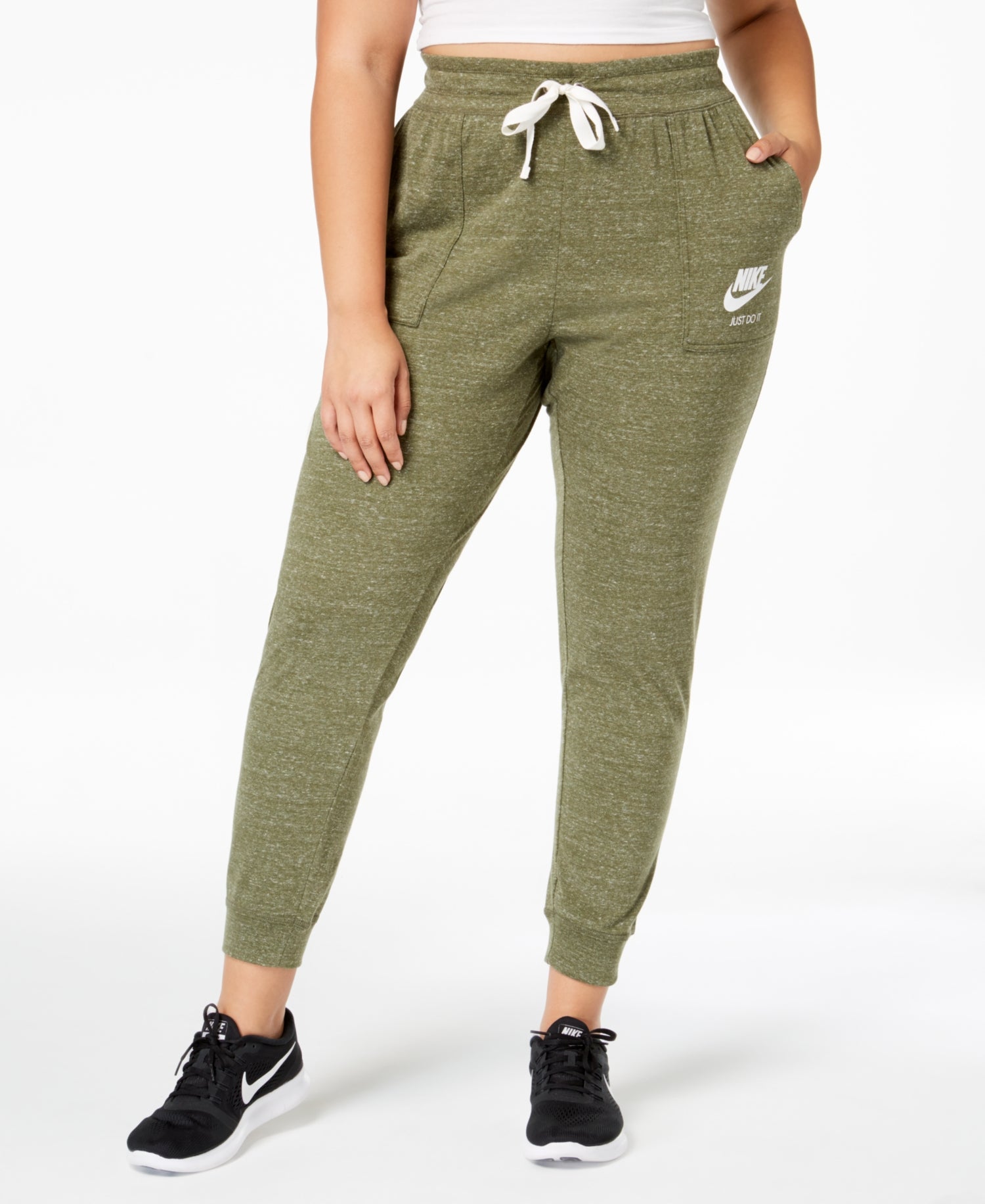 Nike Womens Sportswear Gym Vintage Heathered Active Pants