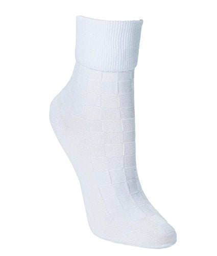 Hue Women'S Basketweave Turncuff Socks
