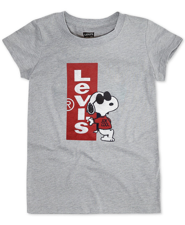 Levi's Big Kid Girls Joe Cool Snoopy T-Shirt