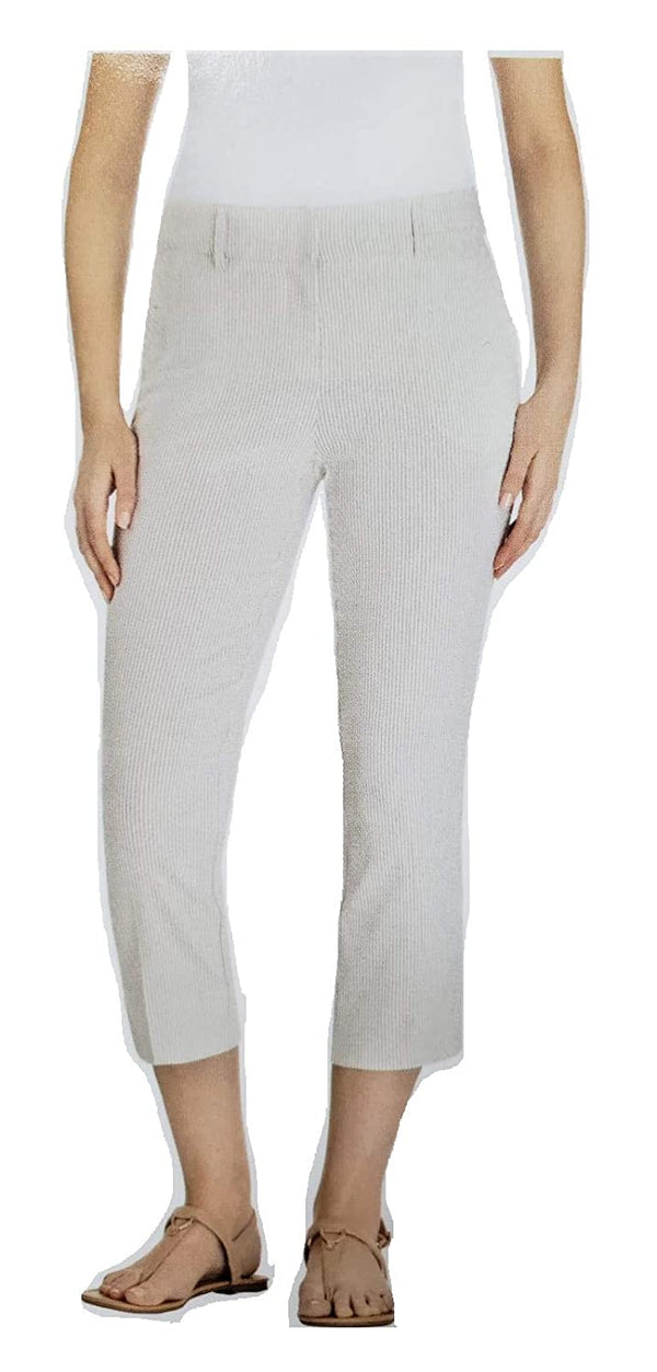 Hilary Radley Womens Comfort Fit Capri Pants
