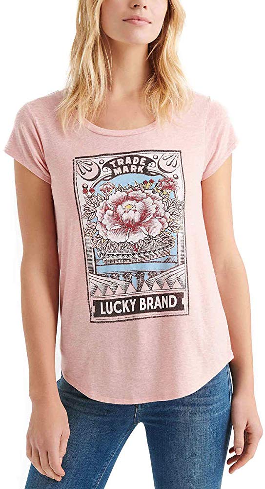 Lucky Brand Womens Graphic Tee