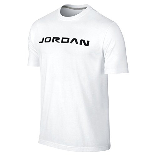 Jordan Mens Retro 13 Foiled Front Active T-Shirt White Black 2XL