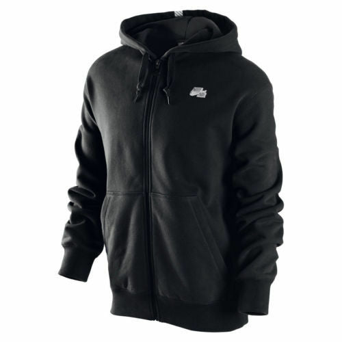 Nike Mens Aj Full-Zip Hooded Fleece Jacket