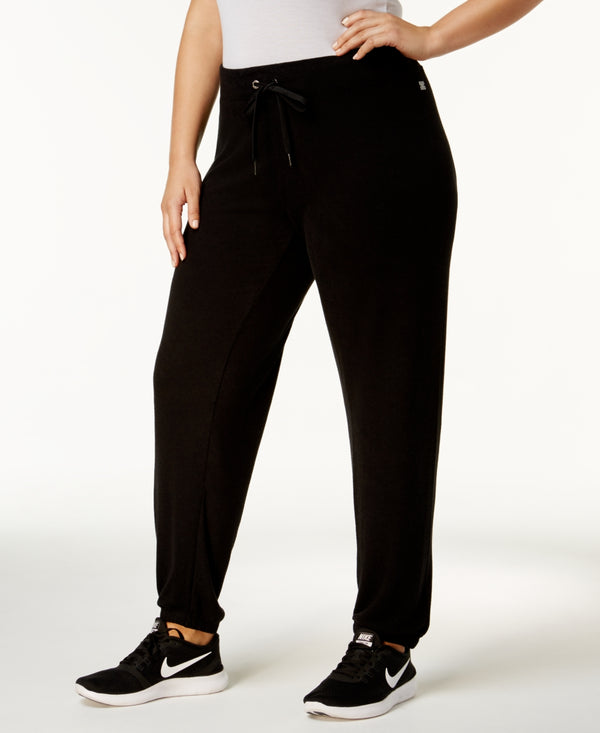 Calvin Klein Womens Plus Size Performance Jogger Pants