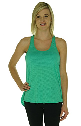 Ideology Womens T Back Stretch Tank Top