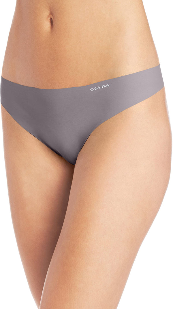 Calvin Klein Womens Invisibles Thong Connected Large