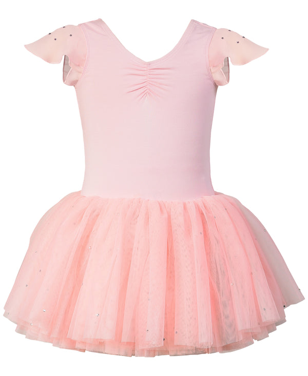 Flo Dancewear Little Kid Girls Embellished Tutu Dance Dress