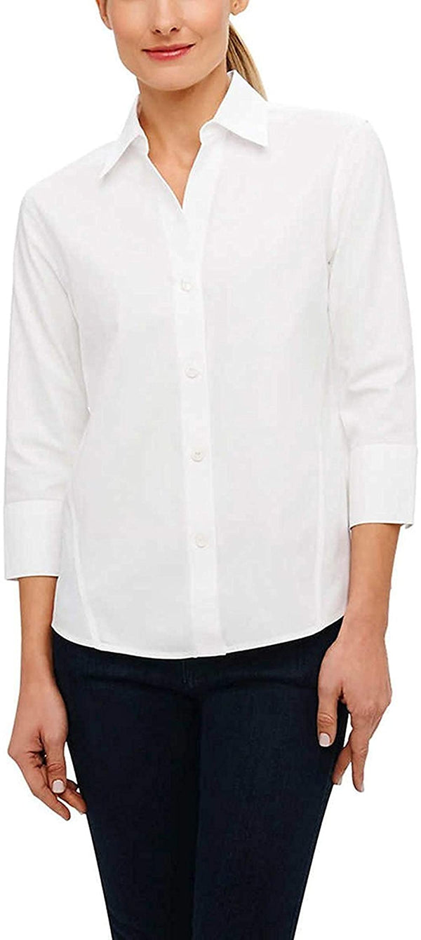 Foxcroft NYC Womens Non-Iron Essential Paige Shirt