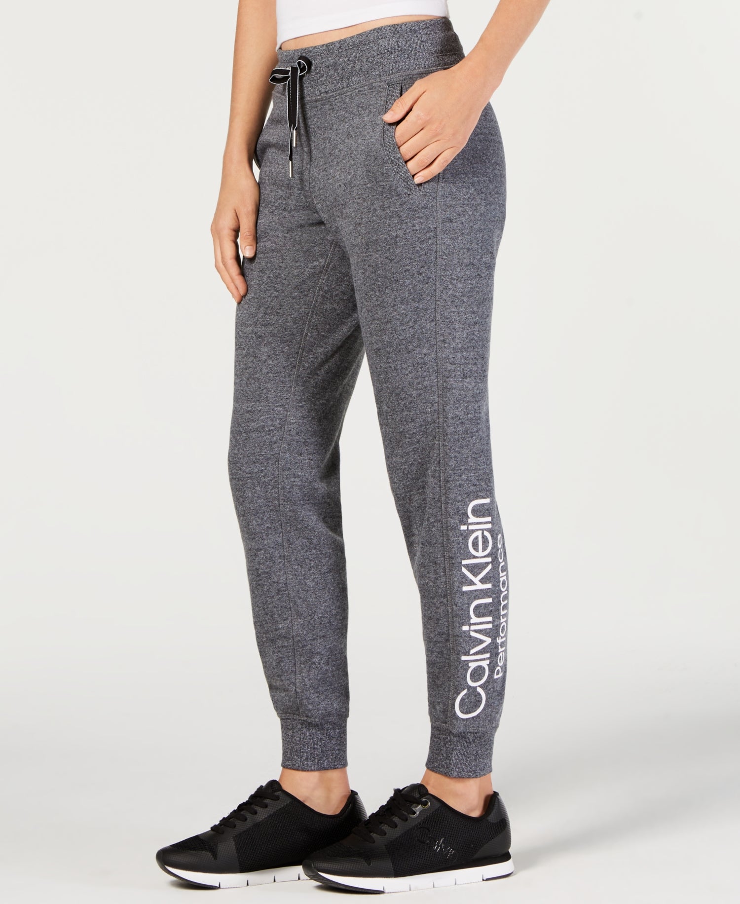 Calvin Klein Womens Logo Jogger Pants