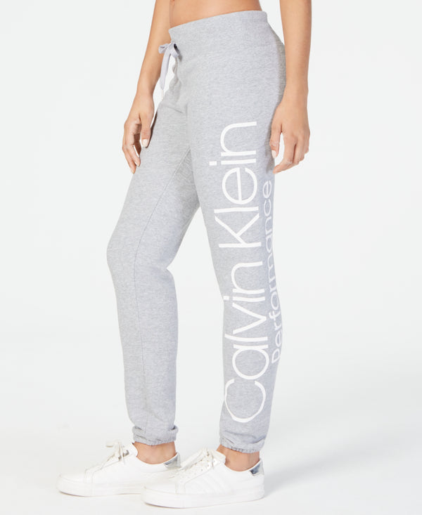 Calvin Klein Womens Logo Sweatpants