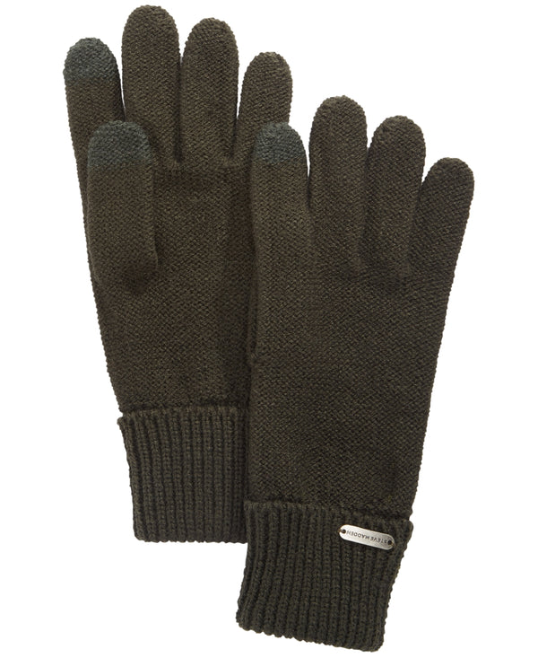 Steve Madden Womens Solid Boyfriend Touch Gloves