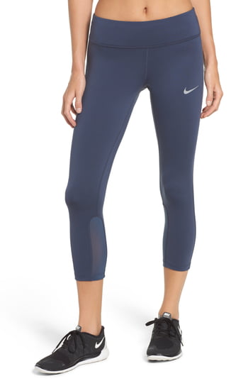 Nike Womens Power Epic Run Compression Cropped Leggings