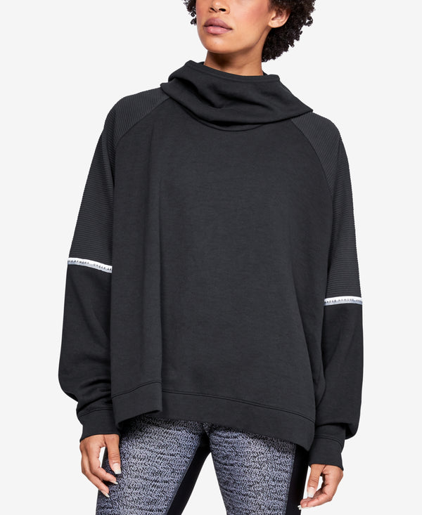 Under Armour Womens Relaxed Funnel-Neck Hoodie