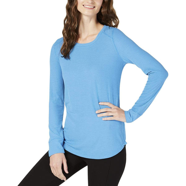 Inc International Concepts Womens Ribbed Long Sleeve T-Shirt