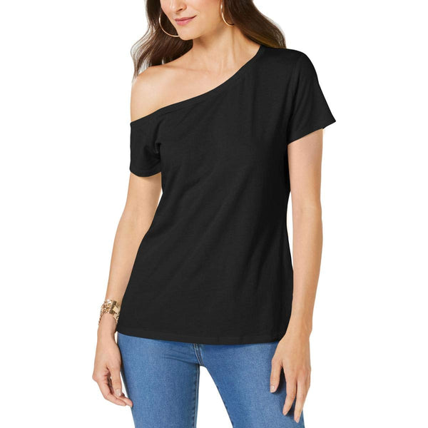Inc International Concepts Womens One Shoulder T-Shirt