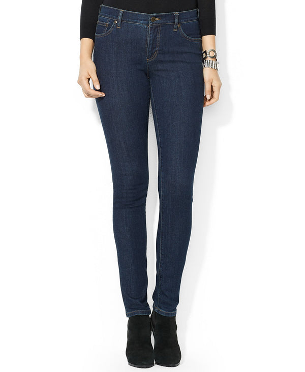 Lauren Ralph Lauren Womens Super Stretch Slimming Modern Skinny Jeans