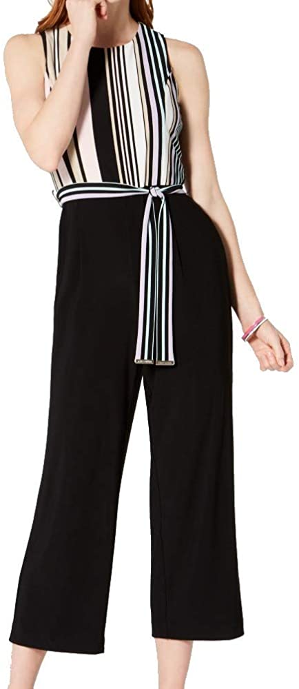 Tommy Hilfiger Womens Striped Top Jumpsuit