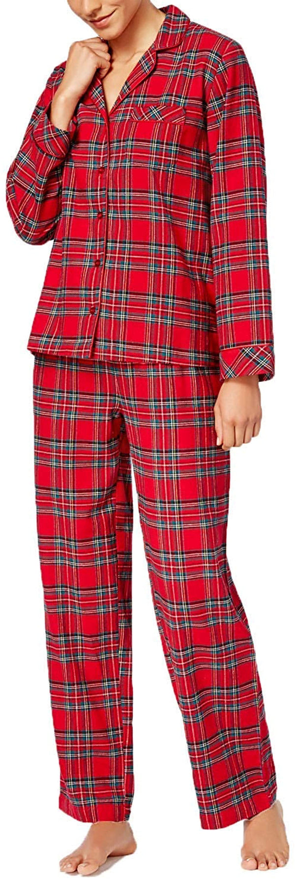 Family Pajamas Womens Plaid Pajama,Brinkley Plaid,XX-Large