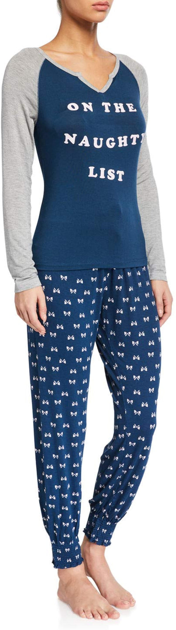 Honeydew Intimates Womens Winter Breaker Pajama Set 2 Piece