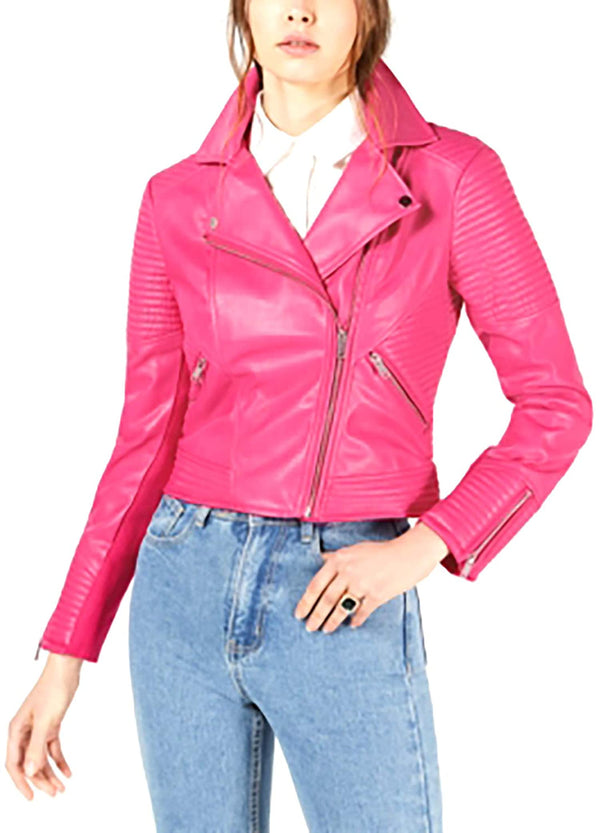 Bar Iii Womens Quilted Moto Jacket