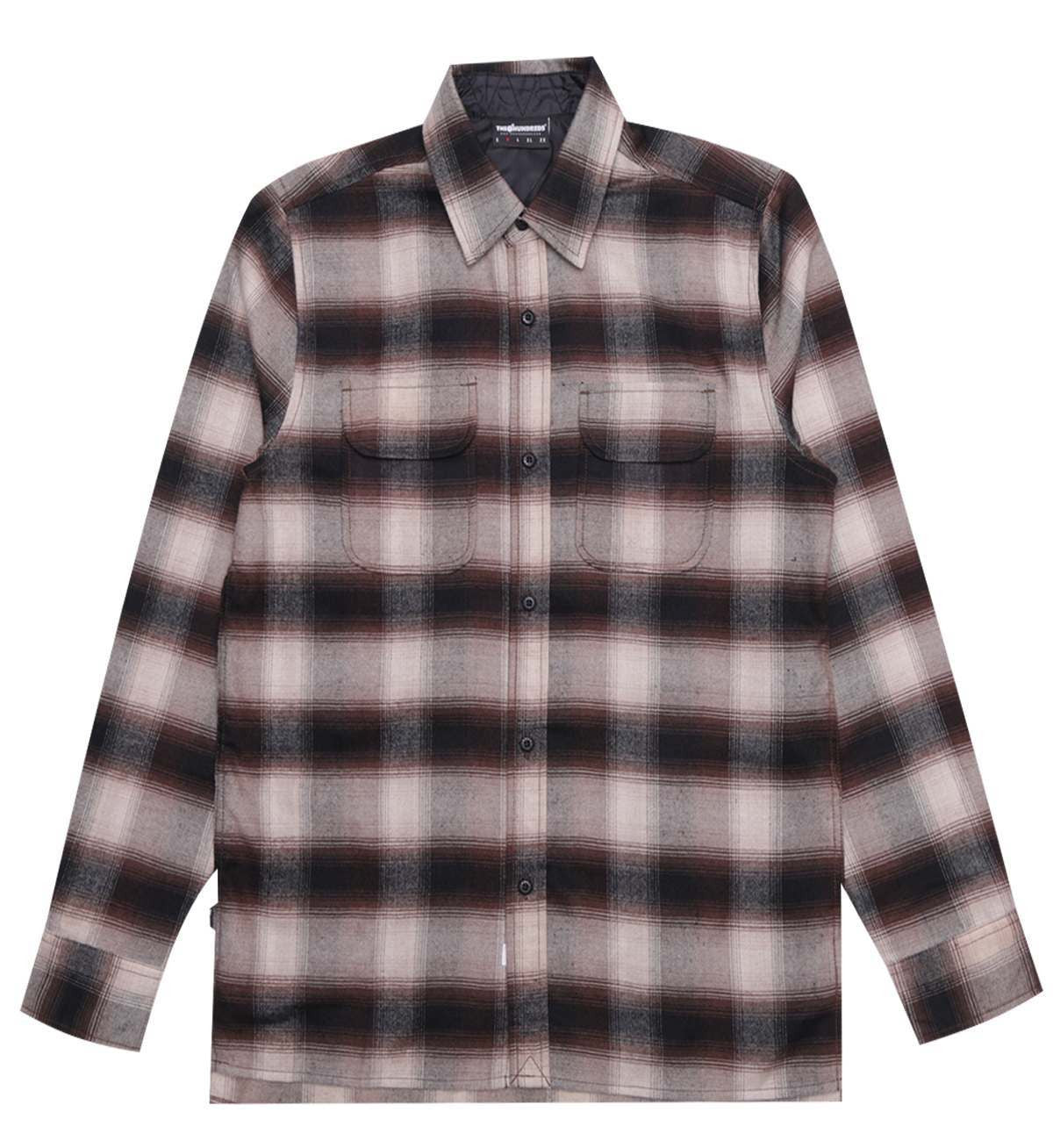 The Hundreds Mens Hombre Long Sleeevs Flannel Shirt