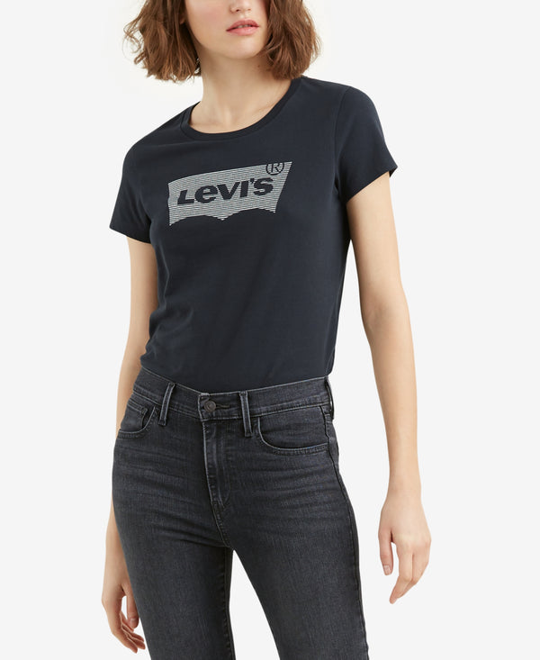 Levi's Juniors Cotton Batwing Logo Graphic T-shirt