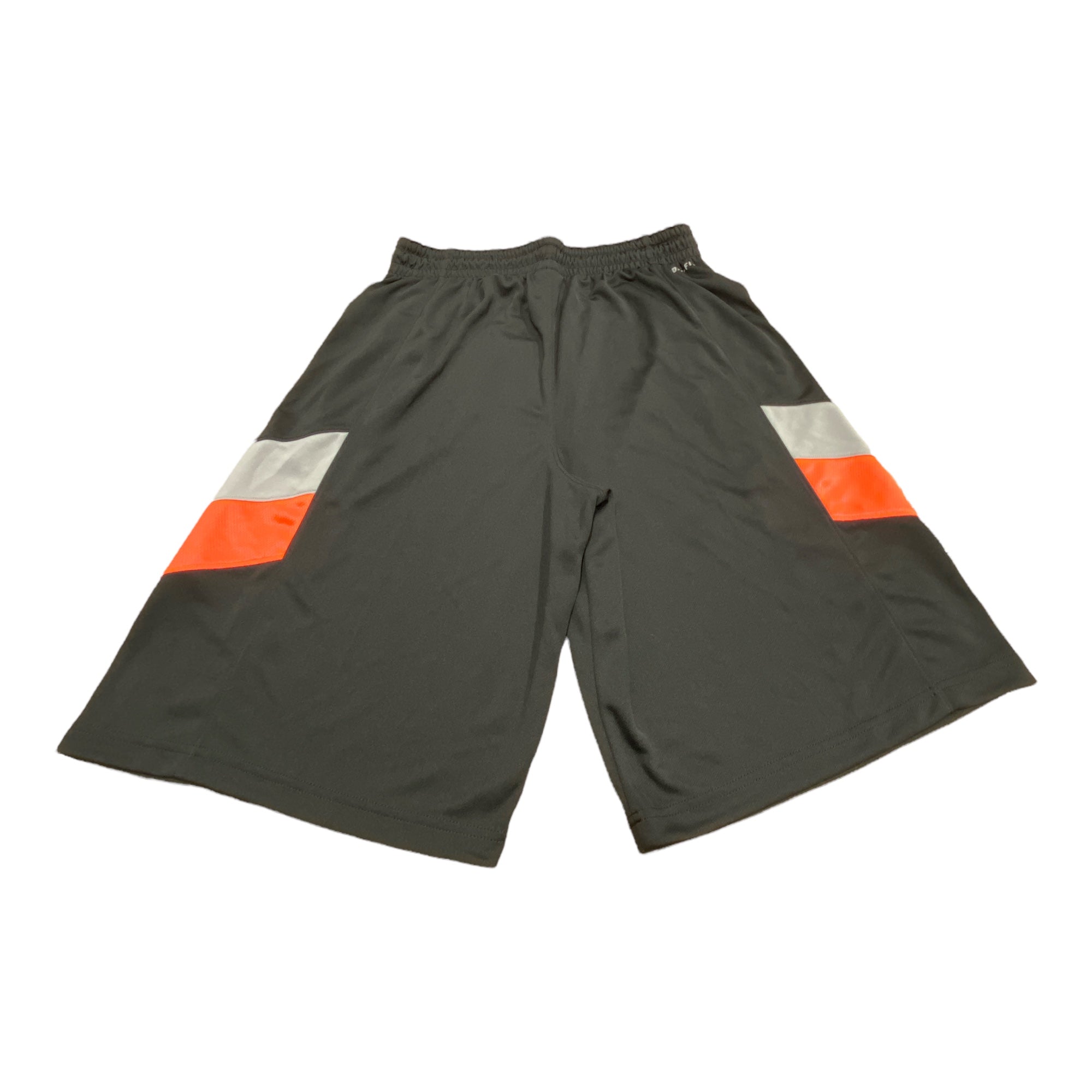 Nike Mens Lebron James Shorts,Black Grey Orange,Medium