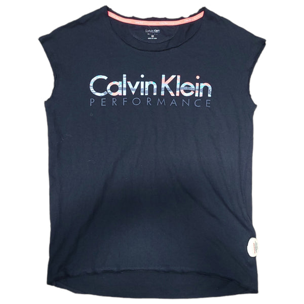 Calvin Klein Womens Performance work out Logo T-Shirt