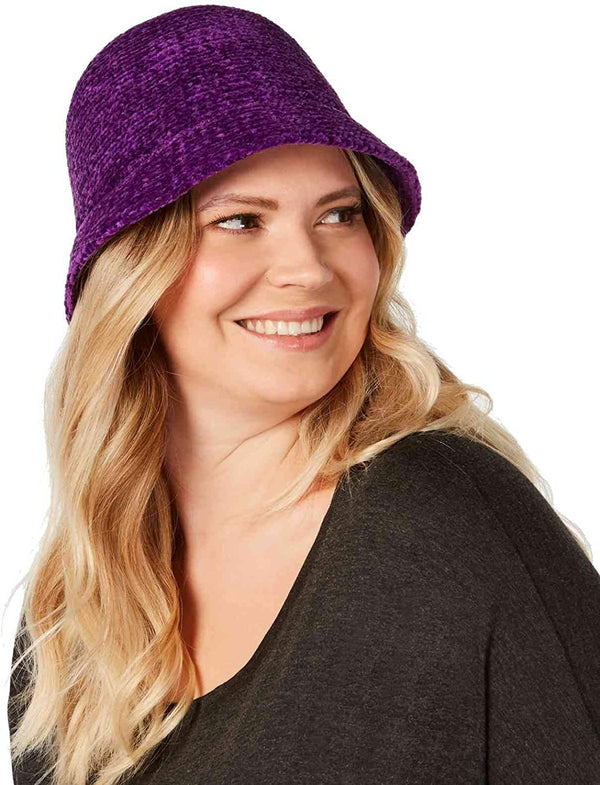 August Hat Company Womens Chenille Cloche Hat